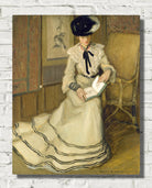 Frederick Carl Frieseke Prints, Girl Reading from GalleryThane