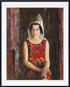 Boris Grigoriev Print, Girl from California