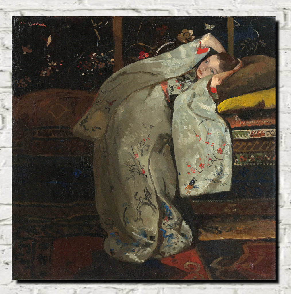 Girl in a White Kimono, George Hendrik Breitner