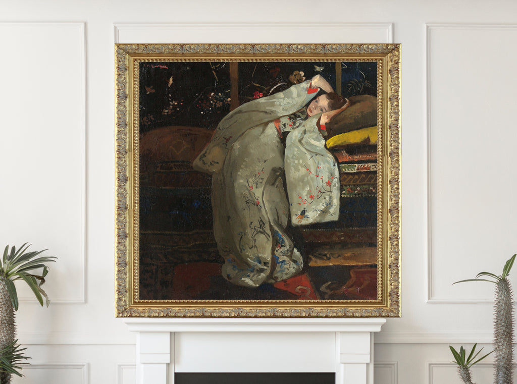 Girl in a White Kimono, George Hendrik Breitner