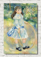 Renoir Print, Girl with a Hoop (1885)