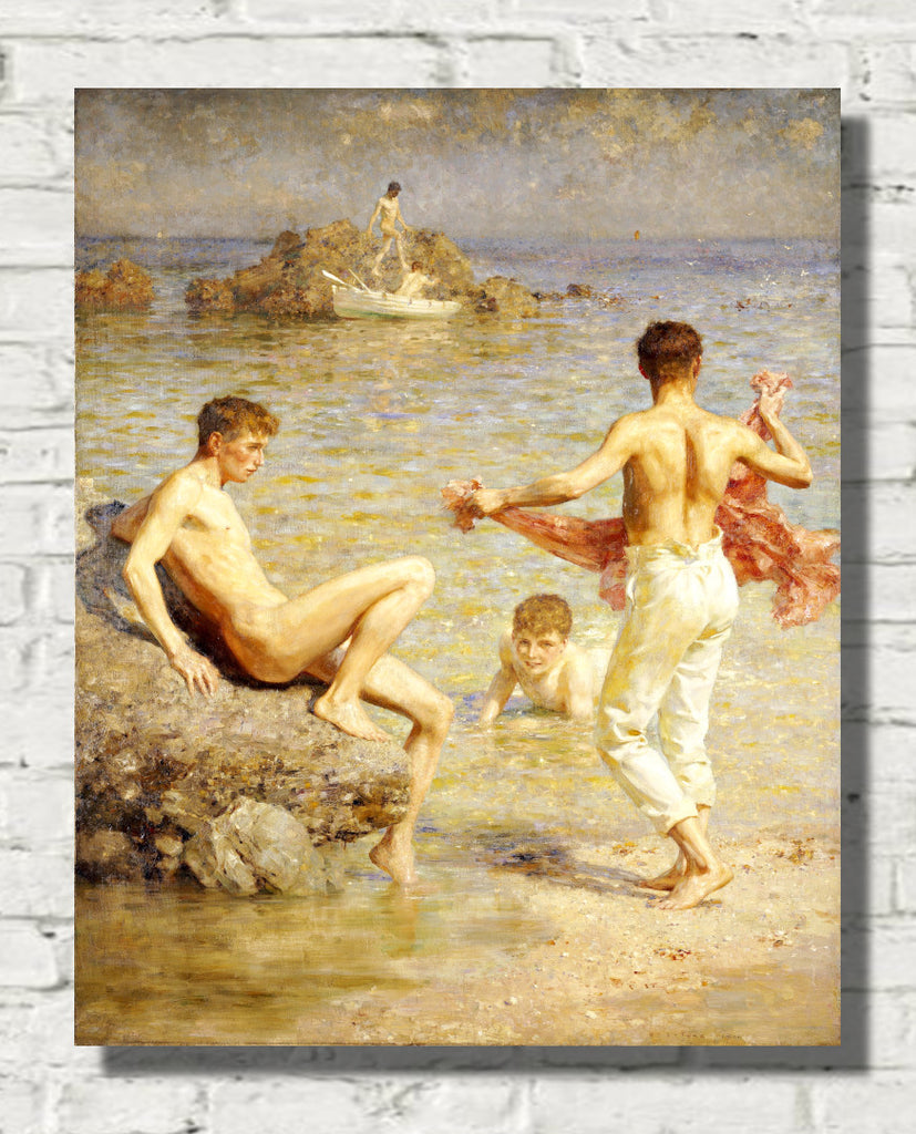 Gleaming Waters (1910), Henry Scott Tuke