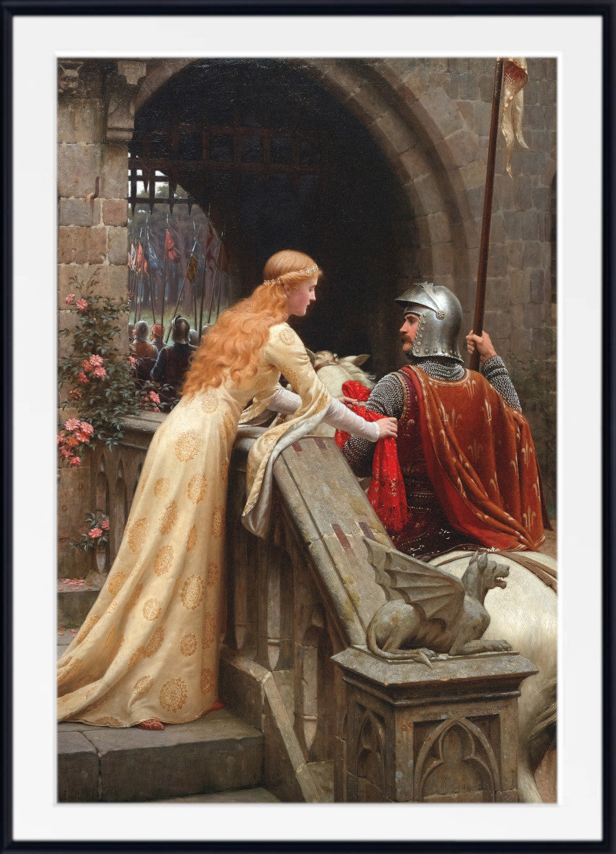 God Speed, Historical Genre Scene, Edmund Blair Leighton Fine Art Print