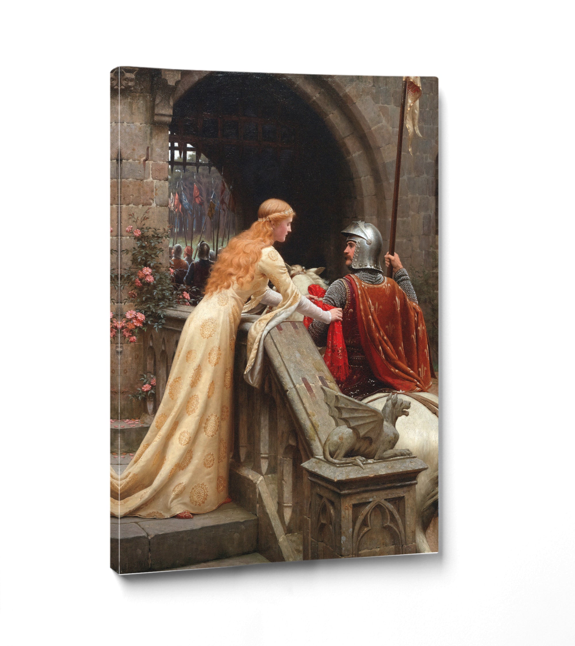 God Speed, Historical Genre Scene, Edmund Blair Leighton Fine Art Print