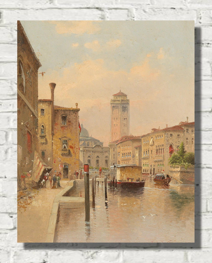 Karl Kaufmann Print, Grande Canal, Venice (1896)