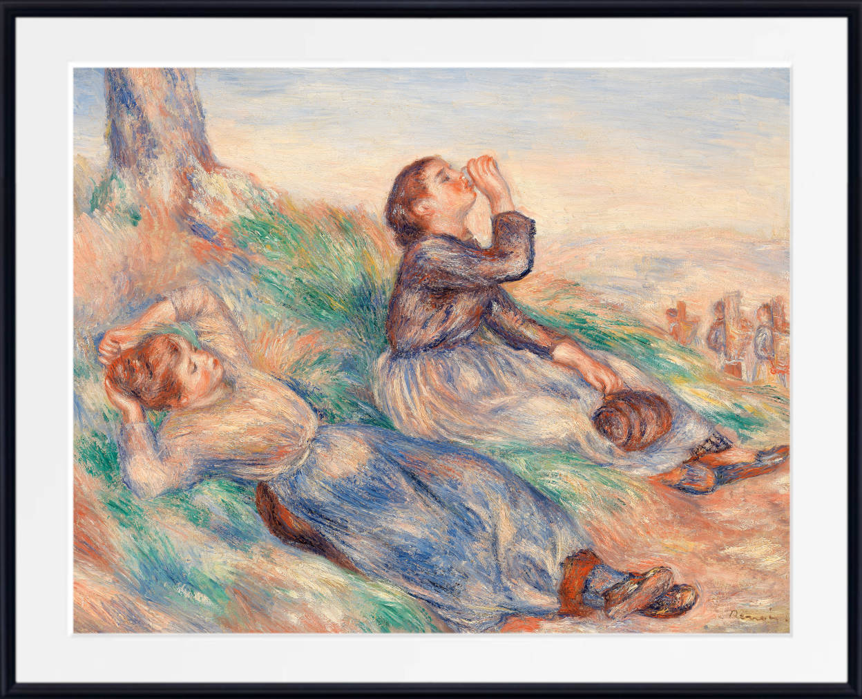 Renoir Print, Grape Gatherers (Vendangeuses) (c. 1888)