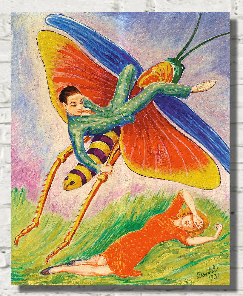 Gräshoppan (the grasshopper) (1931), Nils Dardel
