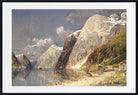 Karl Kaufmann Print, Pamoramic Fjord Landscape