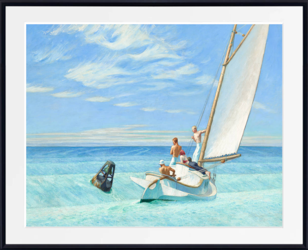 Edward Hopper Fine Art Print, Ground Swell