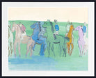 Raoul Dufy Print – Groupe De Jockeys Et Chevaux