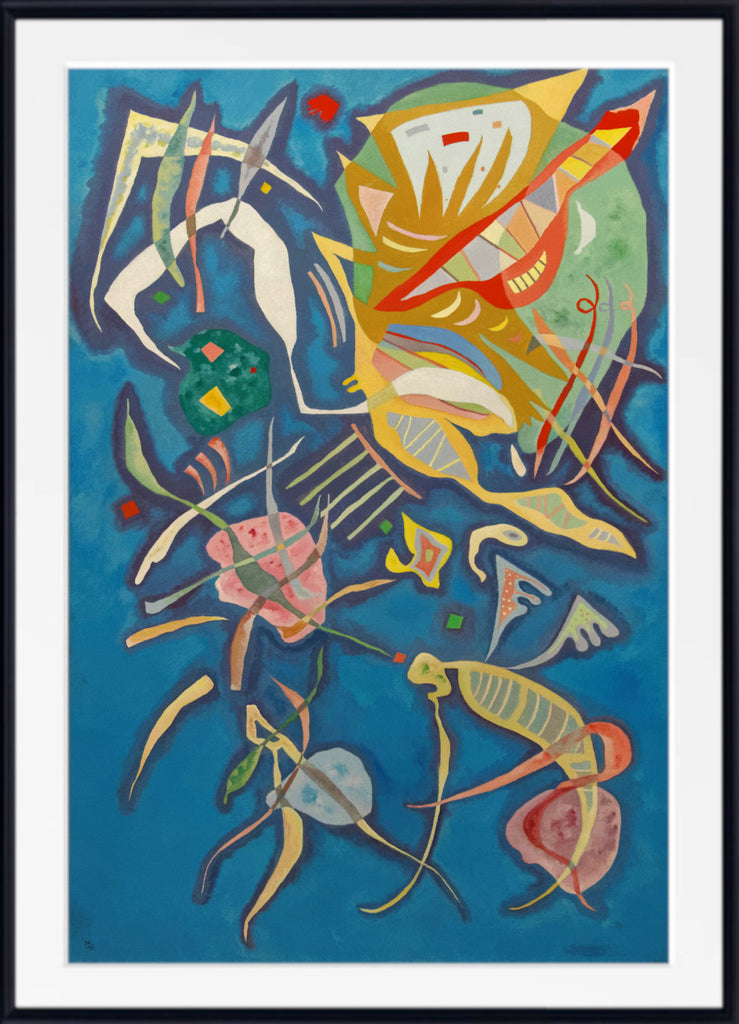 Groupement, Wassily Kandinsky Abstract Fine Art Print