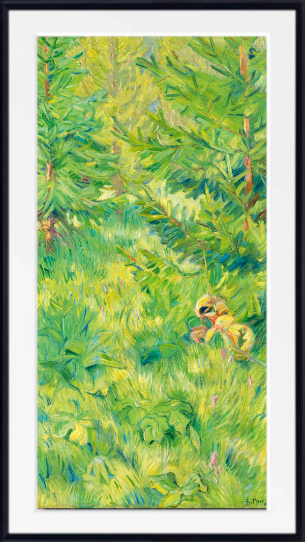 Franz Marc Print, Green Study (1908)