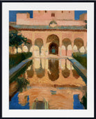 Joaquín Sorolla Print, Hall of the Ambassadors, Alhambra, Granada