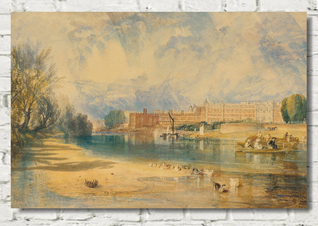 Hampton Court Palace by William Turner