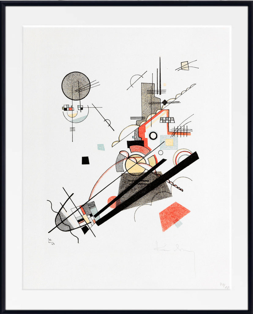 Wassily Kandinsky Abstract Fine Art Print, Happy ascent