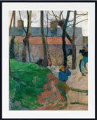 Paul Gauguin Print : Houses in Le Pouldu (1890)