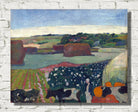 Paul Gauguin Print : Haystacks in Brittany (1890)