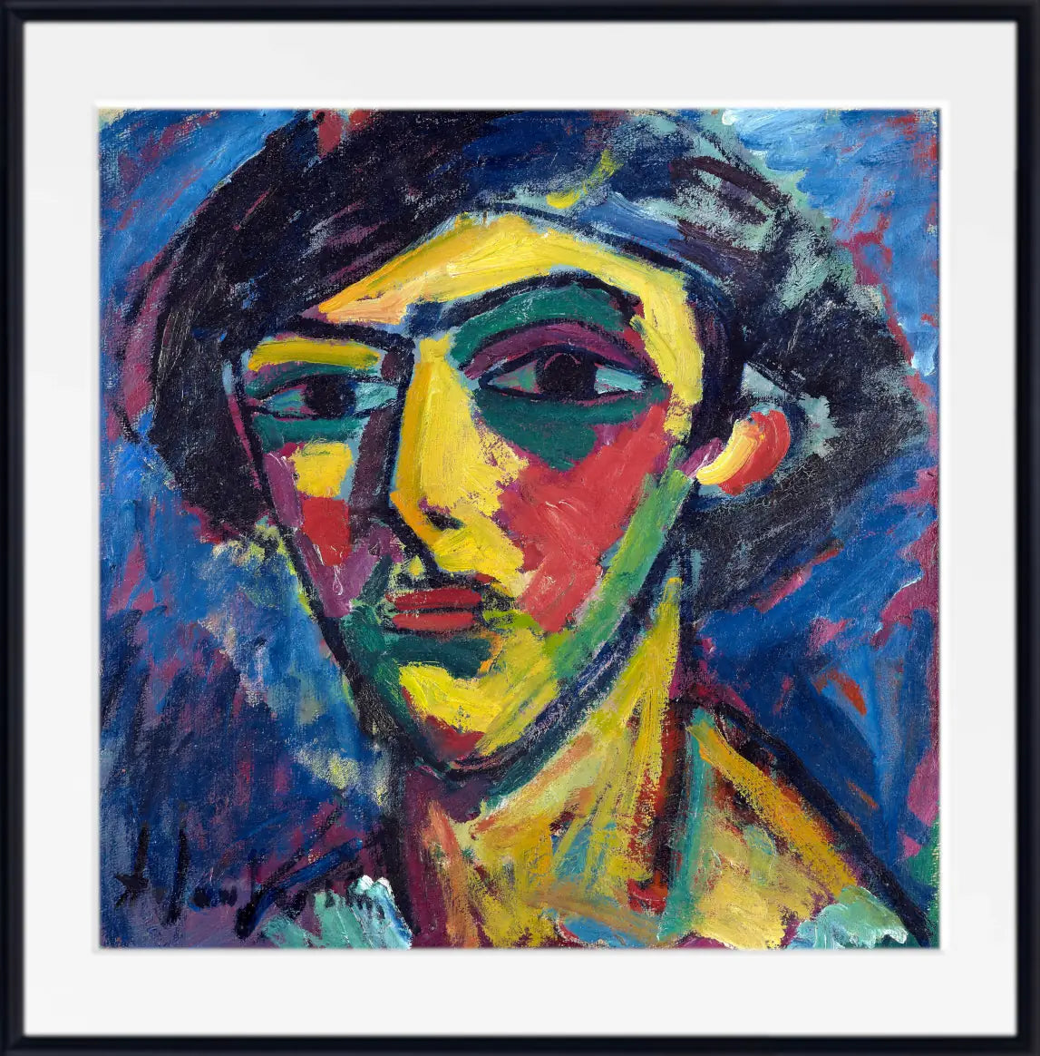 Alexej von Jawlensky, Head Of A Youth (1911)