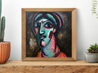 Alexej von Jawlensky, Head in Black and Green (1913)
