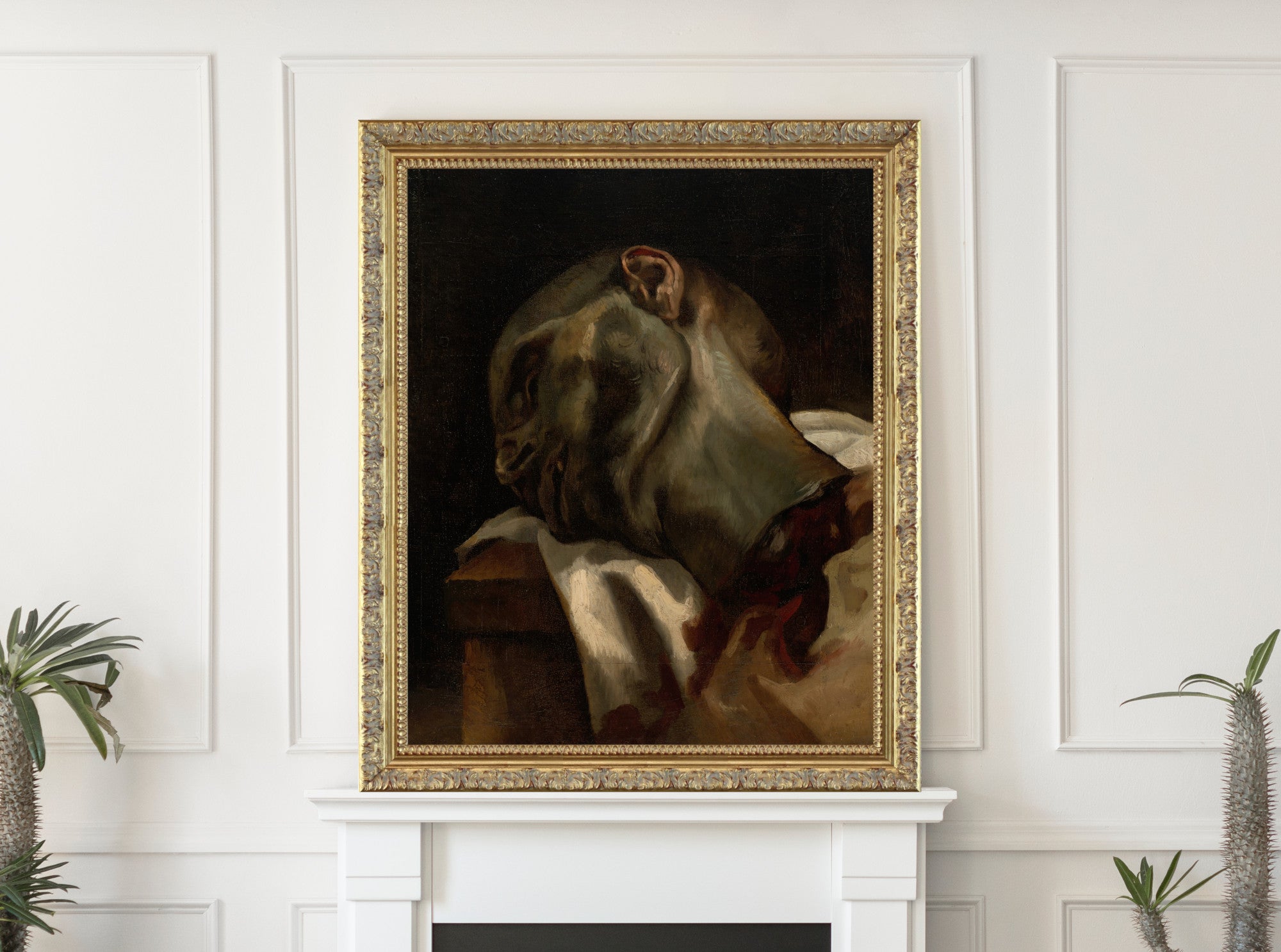 Head of a Guillotined Man (1818-19), Théodore Géricault