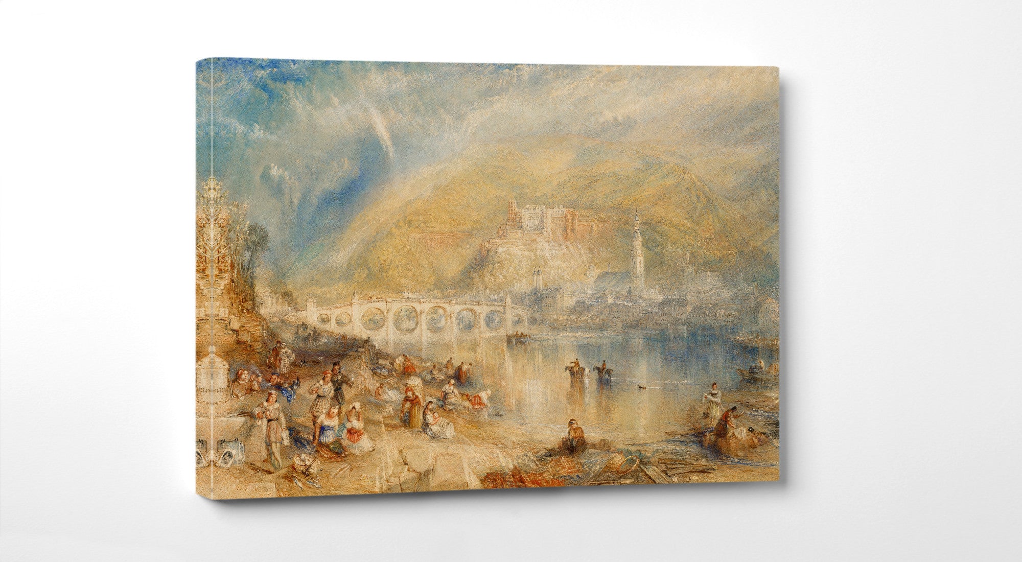 Heidelberg, with a Rainbow by William Turner