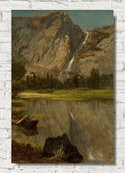 Albert Bierstadt Print : Hetch Hetchy Falls,California