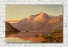 Alfred de Bréanski Print, Highland landscape