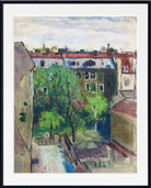 Otto Geigenberger Print, Hinterhof (Backyard)