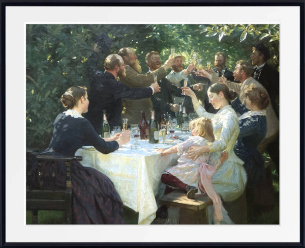 Garden Party Celebration, PS Krøyer Fine Art Print