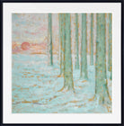 Winter In The Forest (1912) by William Degouve de Nuncques