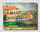 Paul Cézanne Print, House in Aix (1885)