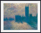 Houses of Parliament, stormy sky by Claude Monet
