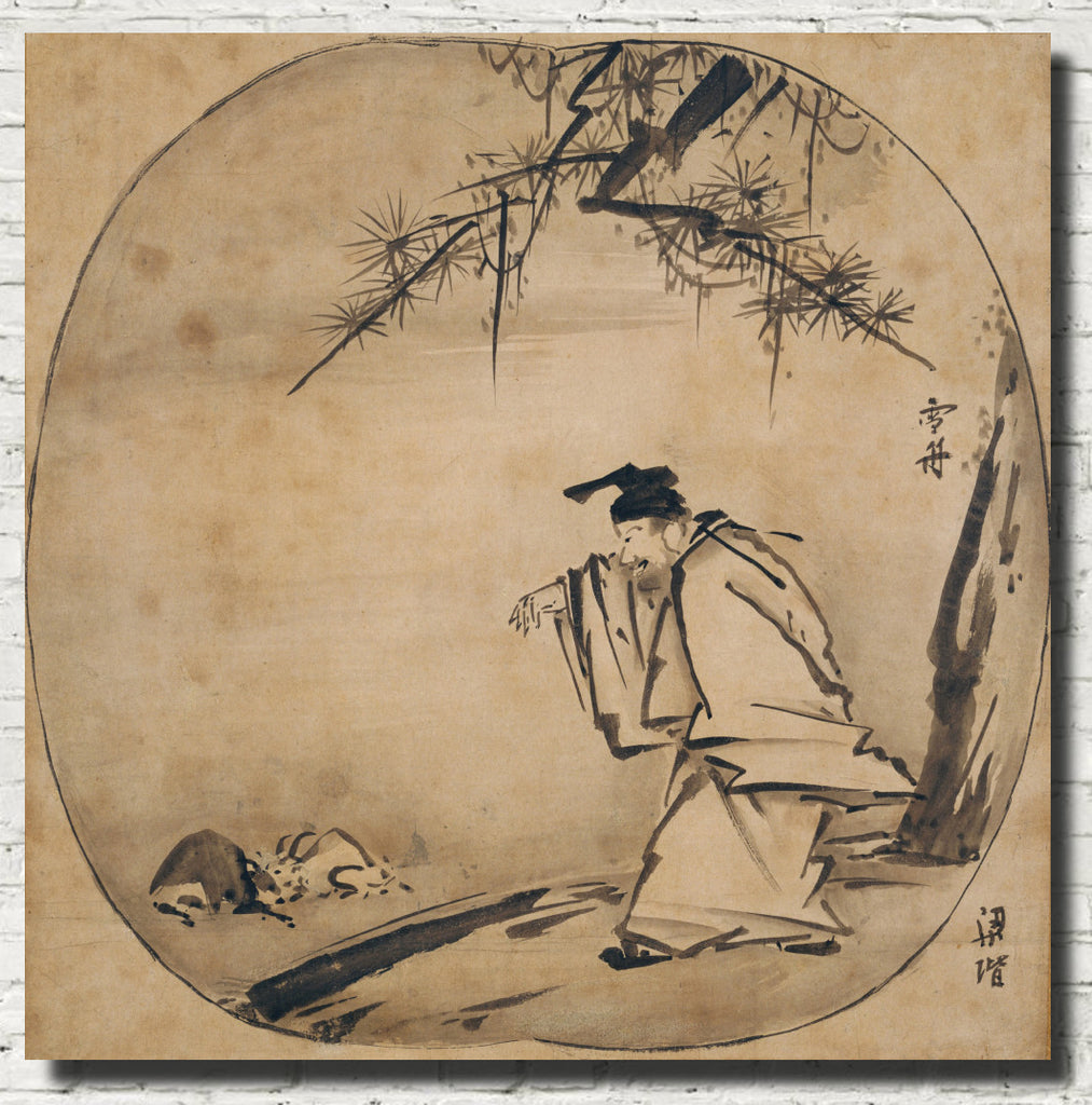 Wong Tai Sin (Huang Chuping) by Sesshu Toyo