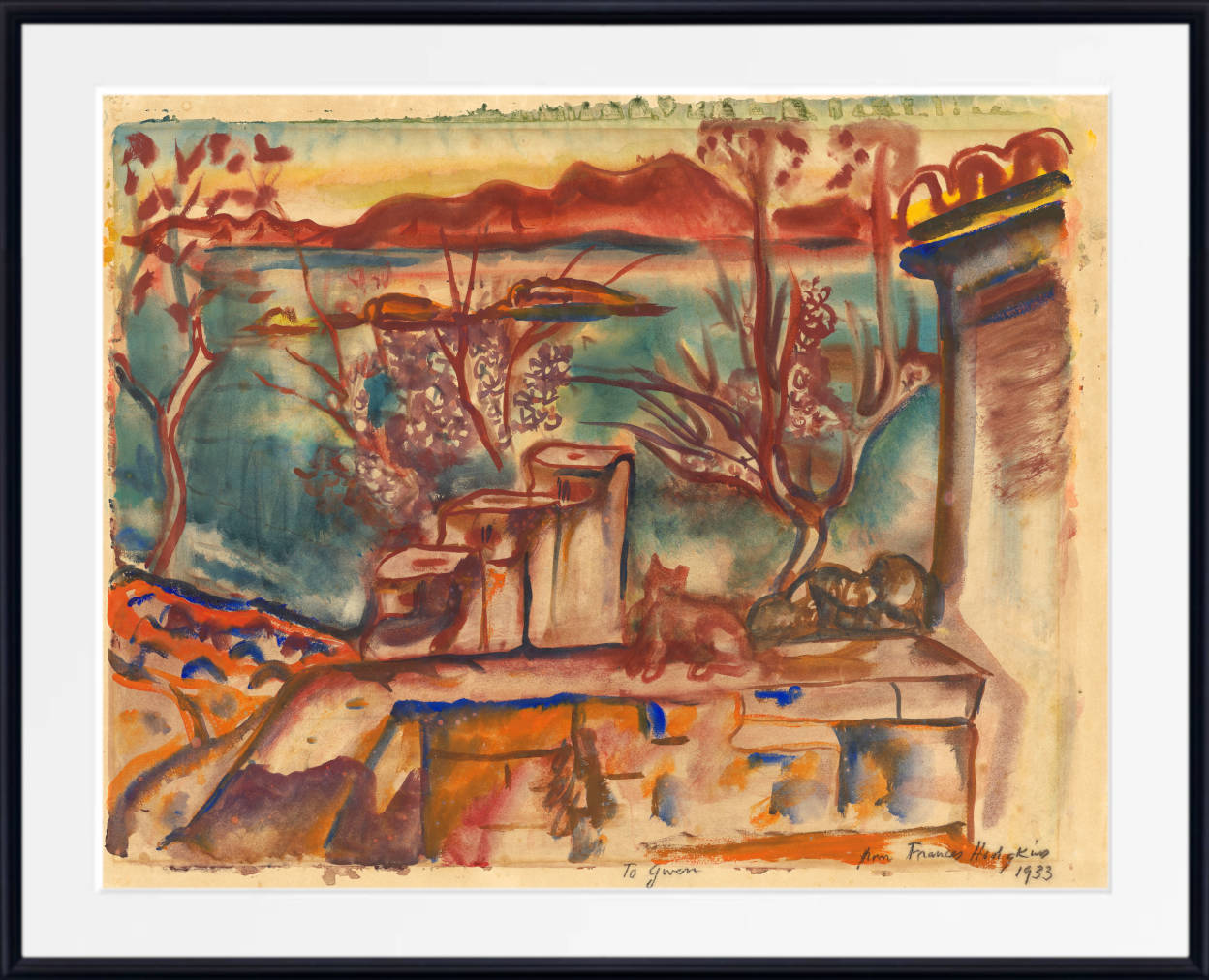 Frances Hodgkins Print, Ibiza, Balearic Islands (1933)