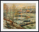 Ice in the River, Ernest Lawson Fine Art Print