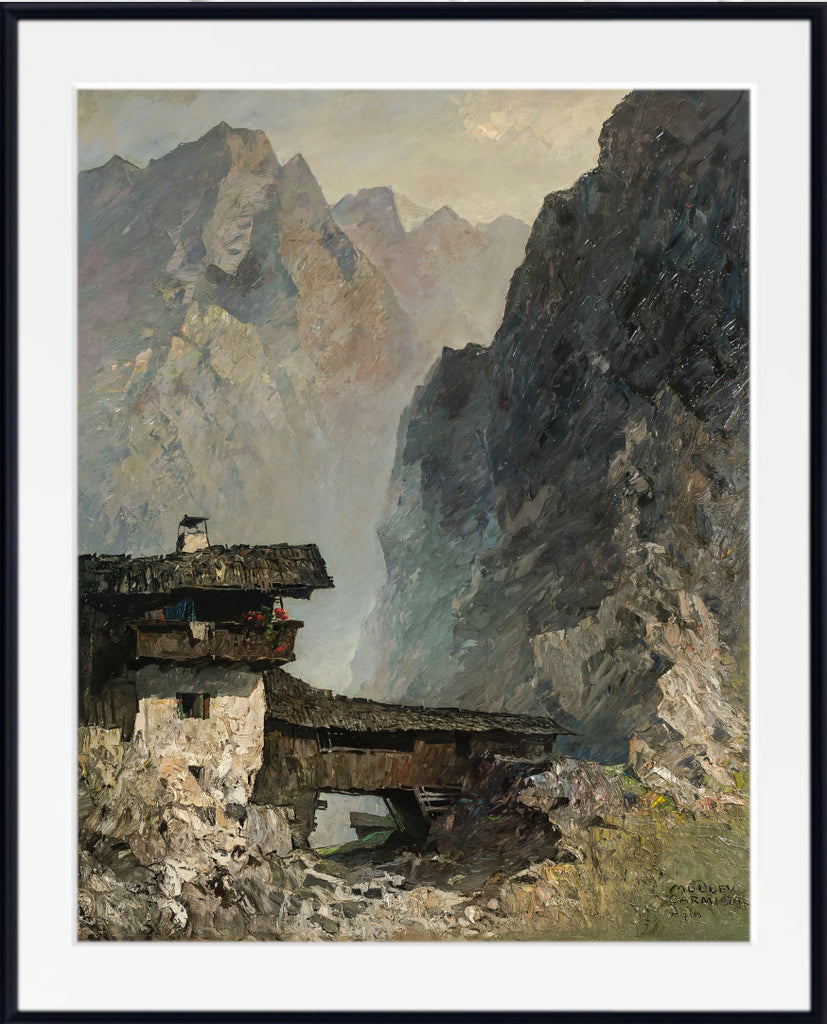 In the high valley (1935), Oskar Mulley Fine Art Print