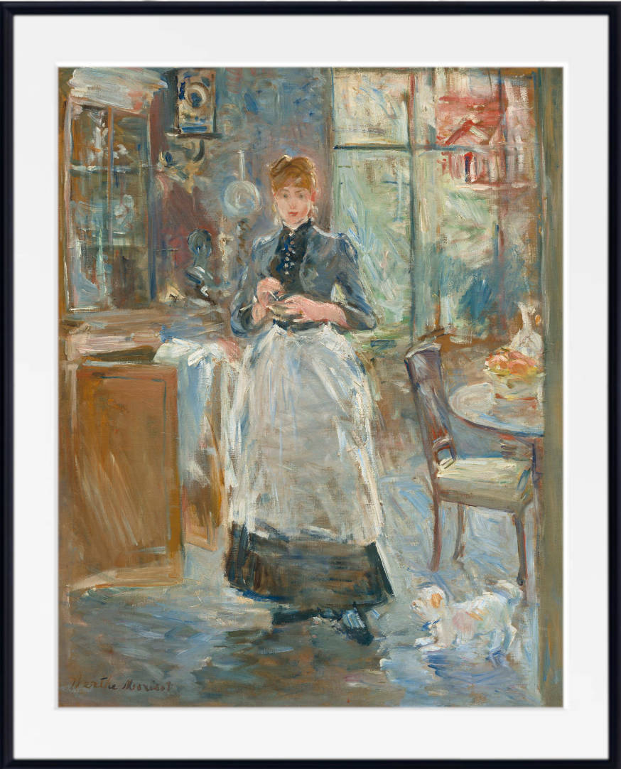 Berthe Morisot, French Fine Art Print : In the Dining Room