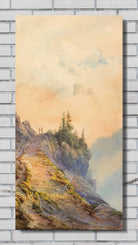 Edward Compton Print, In the Dolomites (ca. 1870)