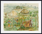 Nils Dardel Print : The Indian Camp (1929)