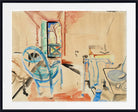 Frances Hodgkins Print, Interior Scene (1927)