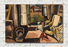 Joaquín Torres-García Print, Interior (1924)