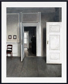 Wilhelm Hammershoi Fine Art Print, Interior Strandgade 30