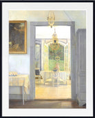 Georg Achen Fine Art Print, Interior with Afternoon Sun