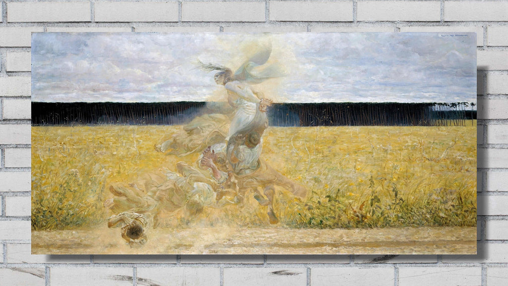 In the Dust Storm (1893-1894) by Jacek Malczewski