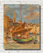 Tina Blau Print, In the Harbour of Pirano