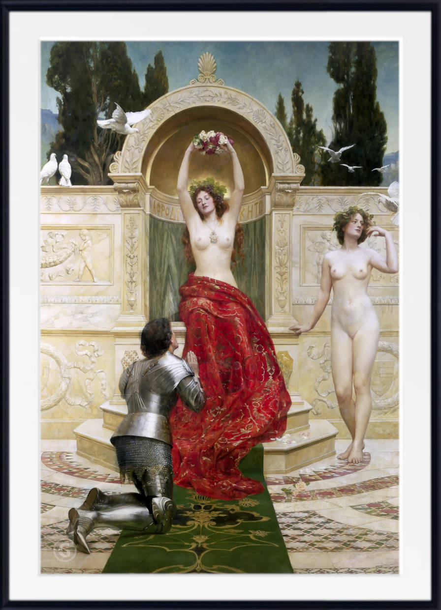 John Collier Fine Art Print, In the Venusberg Tannhauser (1901)