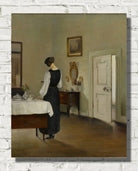 Carl Holsøe Print, In the dining room