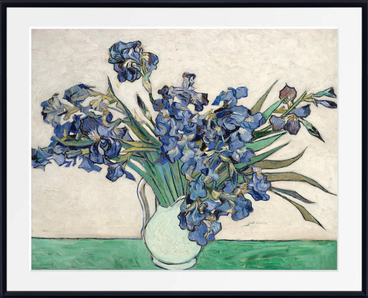 Irises (1890) by Vincent van Gogh