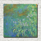 Claude Monet Irises (1914–17) – Fine Art Prints &amp; Canvas Panels