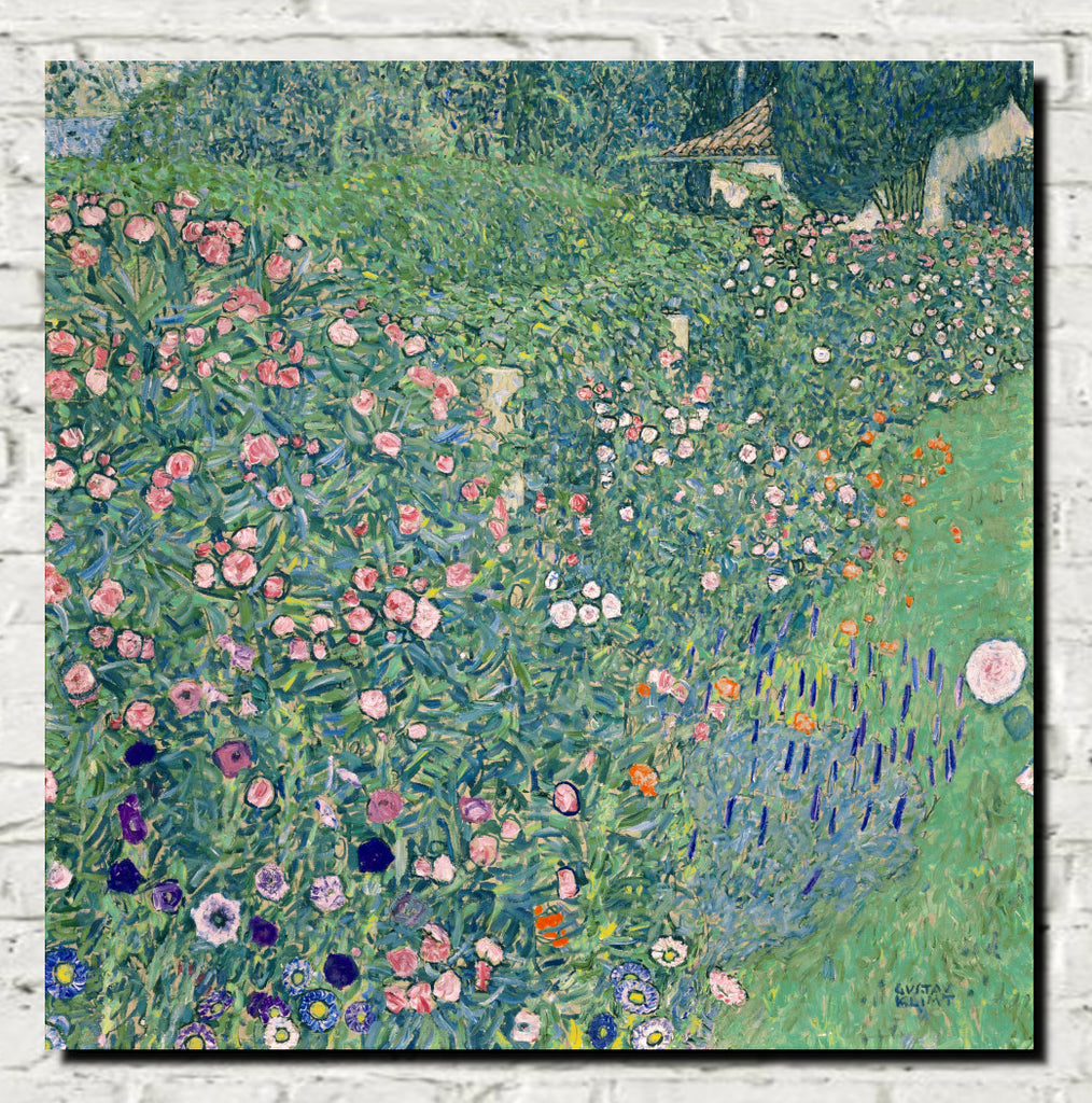 Gustav Klimt, Italian Horticultural Landscape (1913)